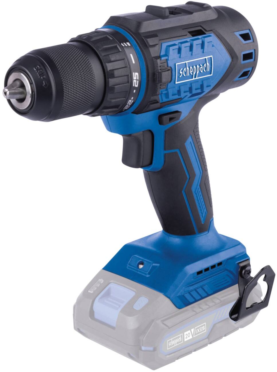 Perceuse scheppach IXES 20 V Sans balais BC-DD60-X
