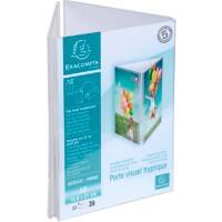 Porte-visuel Exacompta Office A5 En forme de T 15 (l) x 14,5 (p) x 21,2 (h) cm Transparent 10 unités