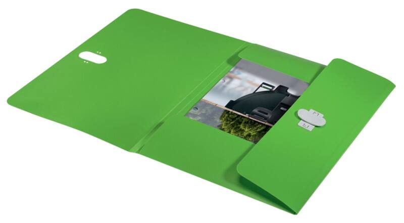 Leitz Recycle 3-klepsmap 4622 A4 CO2-gecompenseerd Groen 80% gerecycled plastic