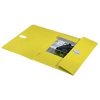 Pochettes pour documents Leitz Recycle 46220015 A4 Plastique Rabats 23,5 (l) x 1,1 (p) x 32 (h) cm Jaune