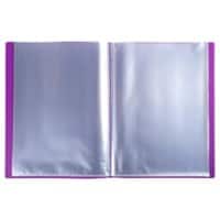 Livre de présentation Exacompta OpaK A4 40 pochettes Violet 10 unités