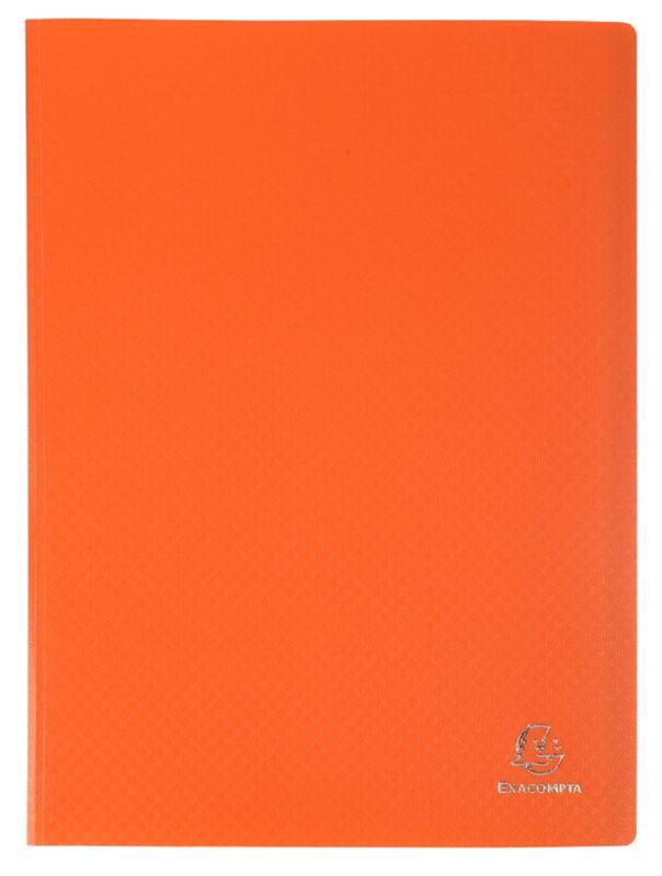 Livre de présentation Exacompta OpaK A4 50 pochettes Orange 10 unités