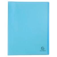 Livre de présentation Exacompta Chromaline Pastel A4 40 pochettes Bleu pastel 10 unités