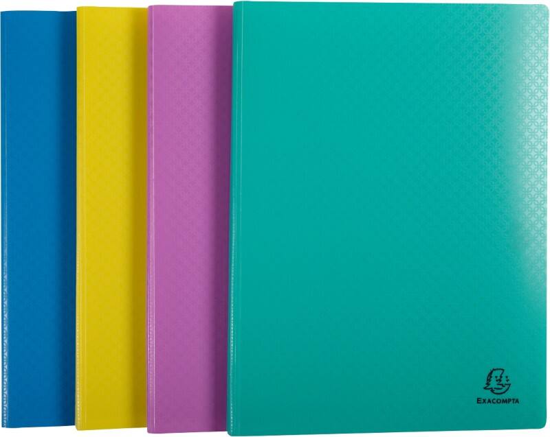 Livre de présentation Exacompta Forever Young A4 20 pochettes Assortiment 20 unités