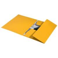 Farde à 3 rabats Leitz Recycle 3906 A4 CO² compensé Jaune Carton 100 % recyclé