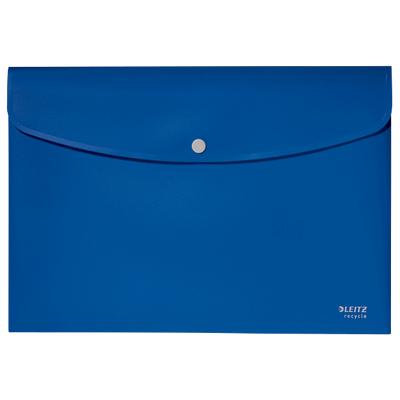 Porte-documents Leitz Recycle 4678 A4 CO² compensé Bleu Plastique 80 % recyclé