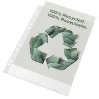 Pochettes perforées Esselte 100 % recyclé A4 Granuleux Transparent 70 microns Polypropylène 11 Perforations 628214 20 unités