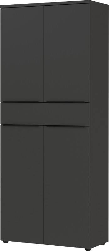 GERMANIA GW-Mailand Spaanplaat Archiefkast 810 x 400 x 1.970 mm Grafiet