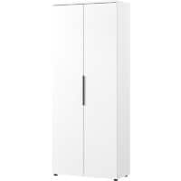 Armoire de classement GERMANIA GW-Mailand Aggloméré 4 étagères 810 x 400 x 1970 mm Blanc