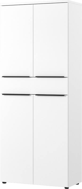 Armoire de classement GERMANIA GW-Mailand Aggloméré 810 x 400 x 1970 mm Blanc