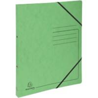 Classeur à anneaux Exacompta Genuine Premium Pressboard 15 mm Carton pressé marbré A4 2 Anneaux Vert tendre 542563E 10 Unités