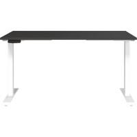 Bureau assis-debout GERMANIA GW-Mailand Hauteur ajustable Graphit T-Pied 1400 (L) x 800 (P) x 1200 (H) mm Aggloméré, Métal