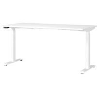 GERMANIA GW-Mailand Hoogteverstelbaar Zit-sta-bureau T-Voet 1,600 (B) x 800 (D) x 1,200 (H) mm Spaanplaat, metaal