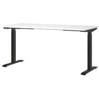 GERMANIA GW-Mailand Hoogteverstelbaar Zit-sta-bureau T-Voet 1,600 (B) x 800 (D) x 1,200 (H) mm Spaanplaat, metaal