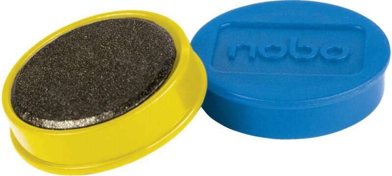 Aimants pour tableau blanc Nobo 1915304 32 mm Rond Assortis 10 unités