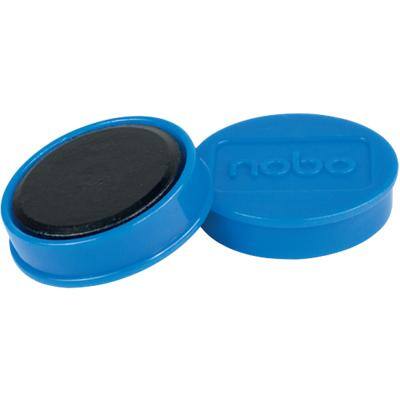 Nobo Whiteboard-magneten Blauw 0.8 kg draagkracht 32 mm 10 Stuks
