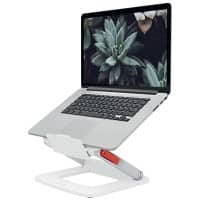 Leitz Ergo Ergonomische multi-hoek Laptopstandaard 6424 Hoogteverstelbaar met koelstand tot 15 inch Wit