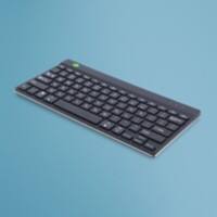 Clavier R-Go Tools Avec fil / Sans fil QWERTY (US) Bluetooth Noir RGOCOUSWLBL