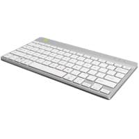 Clavier R-Go Tools Avec fil / Sans fil QWERTY (US) Bluetooth Blanc RGOCOUSWLWH