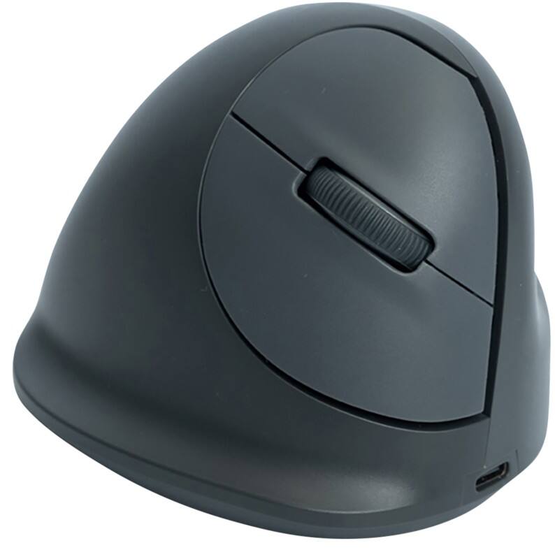Souris ergonomique R-Go Tools RGOHEBAMRWL Avec fil / Sans fil Bluetooth Noir