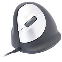 R-Go Tools Ergonomische muis Bedraad Zwart Geschikt voor linkshandigen