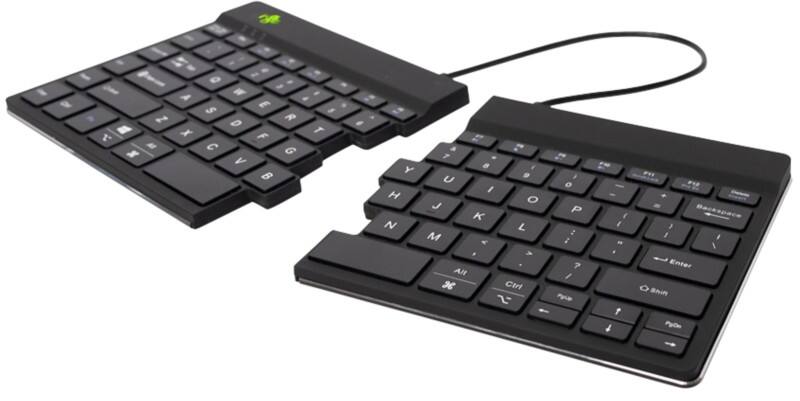 R-Go Tools Toetsenbord Bedraad / Draadloos QWERTY (US) Met Bluetooth Zwart
