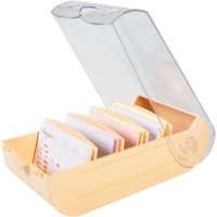 Boîte à fiches Exacompta Aquarel A7 Plastique 900 Cartes Assortiment 8 unités