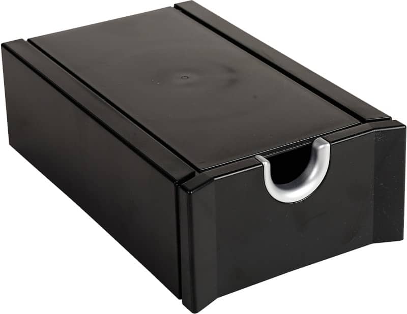 Exacompta Exactive Visitekaarthouder Kunststof, PS (Polystyreen) Zwart