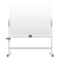 Nobo Move & Meet Mobiel whiteboard Vrijstaand Magnetisch Dubbel 150 (B) x 120 (H) cm