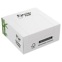 Serviettes The Cheeky Panda Cocktail 2 épaisseurs Bambou Blanc 21,8 x 42,5 x 19,1 cm 100 unités