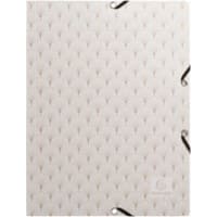Farde à 3 rabats Exacompta Neo Deco A4 Assortiment Carton pressé marbré  400GSM 4 Unités