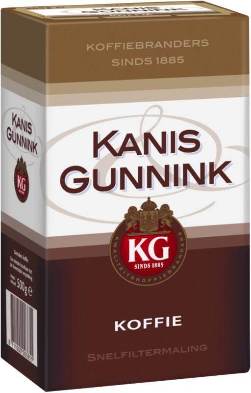 KANIS & GUNNINK Gemalen koffie Snelfiltermaling 500 g