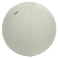 Ballon d'assise anti-basculement Leitz Ergo Active 6541 Poignée de transport Lavable 55 cm Jusqu'à 120 kg Gris clair