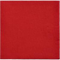 Serviettes PAPSTAR Rouge 32 x 32 cm 150 Unités 