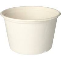 PAPSTAR pure Wegwerp Soepkom Suikerriet 600 ml 140 mm Wit 50 Stuks