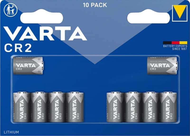 VARTA Batterijen 6206 CR2 Lithium (Li) 3 V Pak van 10