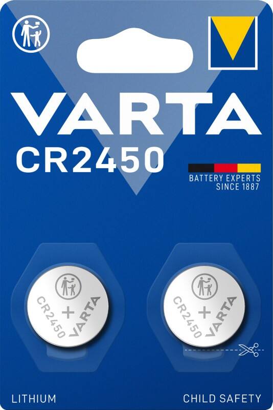 VARTA Knoopcel 6450 Lithium (Li) 3 V Pak van 2