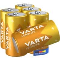 Piles VARTA 4114 C LR14 Alcaline 1.5 V 6 unités