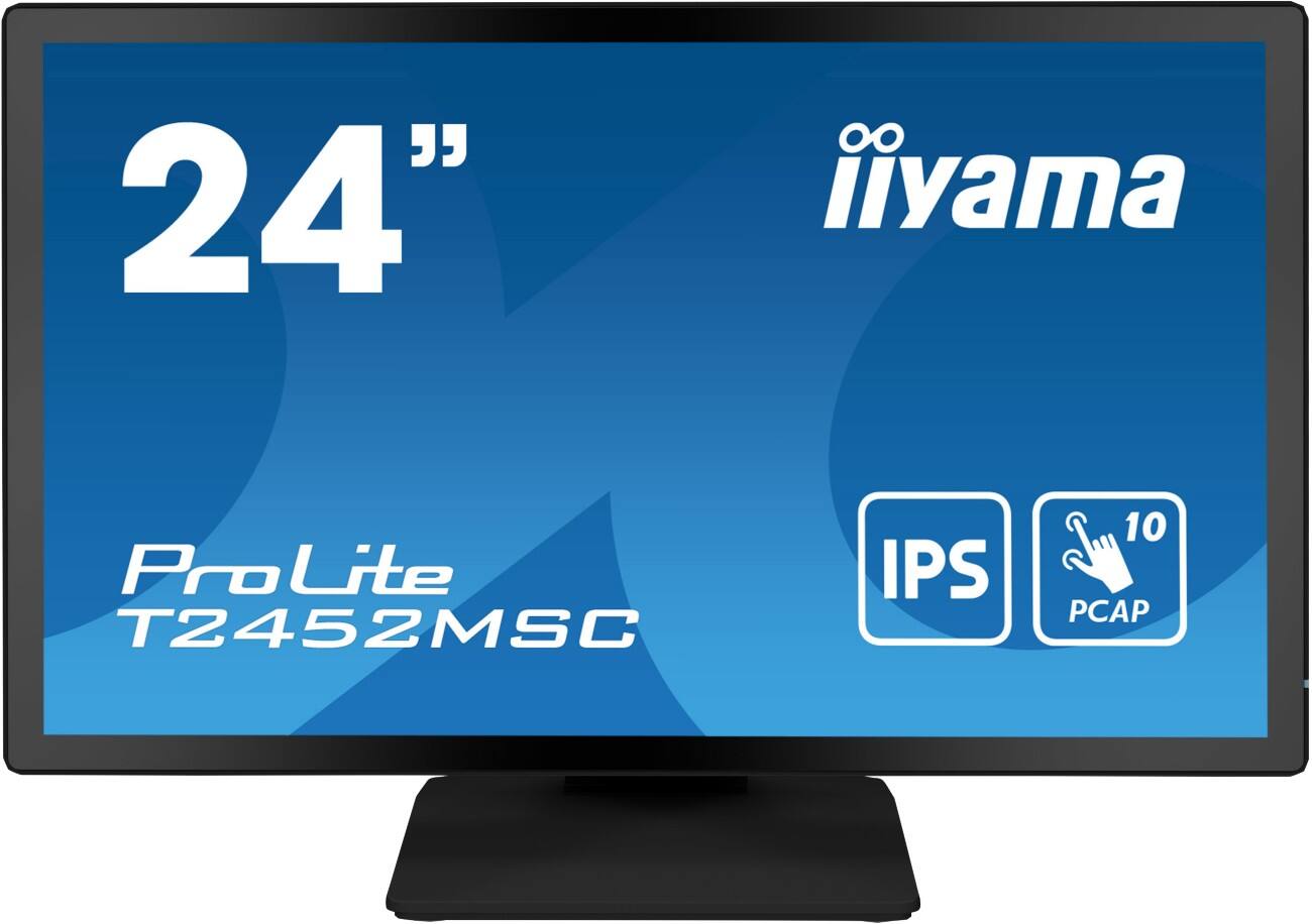 iiyama Touch 60,5 cm (23,8") IPS Monitor T2452MSC-B1 Zwart