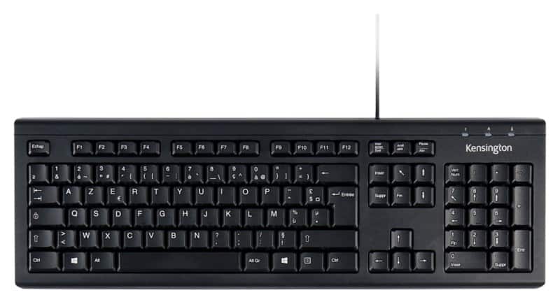 Kensington EQ Toetsenbord Bedraad AZERTY KB100