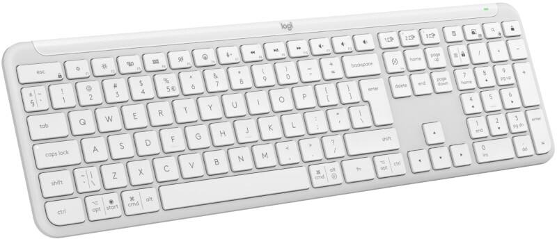 Logitech Signature Slim Draadloos toetsenbord QWERTY (US) Wit K950