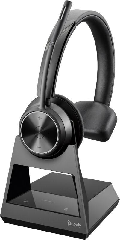 HP poly Savi Draadloos Headset Over het hoofd Zonder bluetooth Microfoon Mono 7310 Zwart