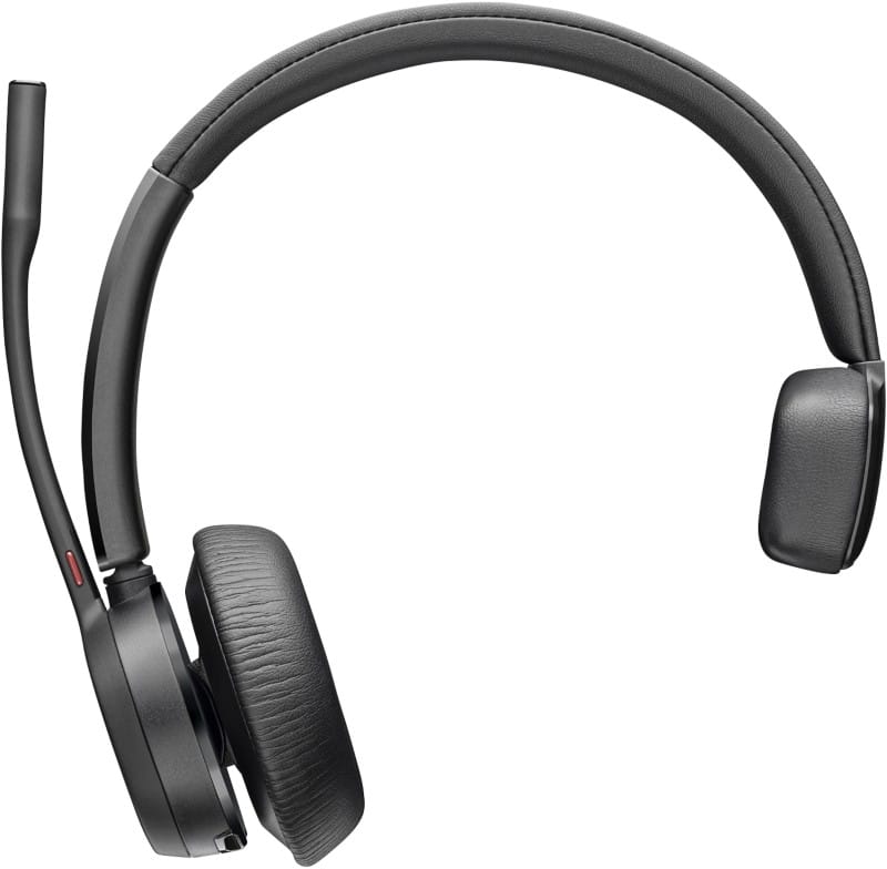 Micro casque HP poly Voyager Sans fil Avec Bluetooth Avec microphone Mono 4310 Noir