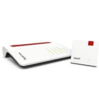 FRITZ! Mesh Wi-Fi-systeem Set 7530 AX + 1200 AX Dual-band (2,4 GHz / 5 GHz) Wi-Fi 6 (802.11ax) Rood, wit 4 3G Intern
