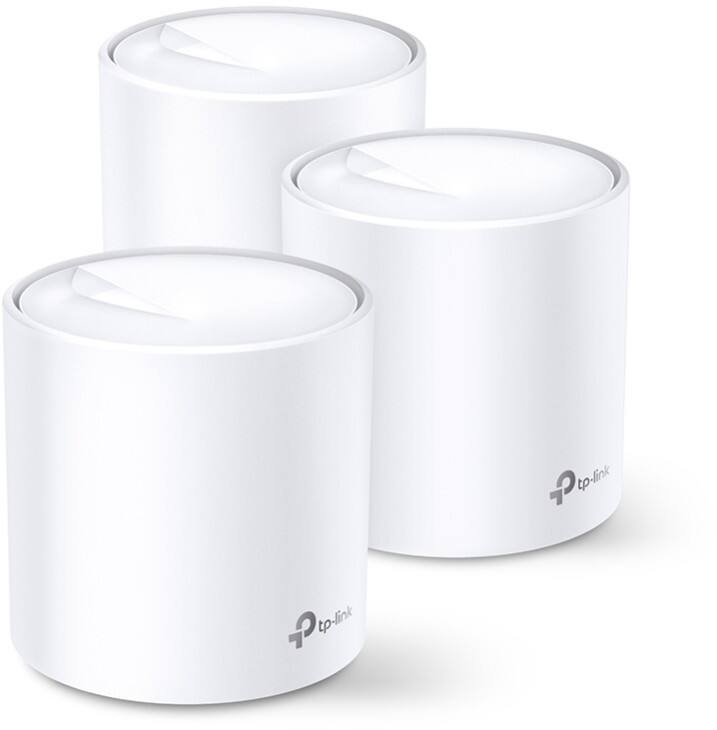 TP-Link AX1800 Whole Home Mesh Wi-Fi-systeem 6, 3 Stuks