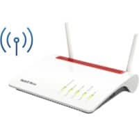 Routeur FRITZ!Box 6890 LTE Sans fil Gigabit Ethernet Bi-bande (2,4 GHz / 5 GHz) Blanc, noir, rouge