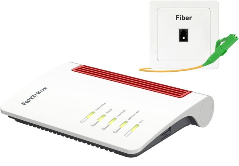 FRITZ!Box 5530 Draadloos Router Gigabit Ethernet Dual-band (2,4 GHz / 5 GHz) Wit