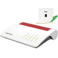 Routeur FRITZ!Box 5590 Fibre Sans fil Gigabit Ethernet Bi-bande (2,4 GHz / 5 GHz) Blanc