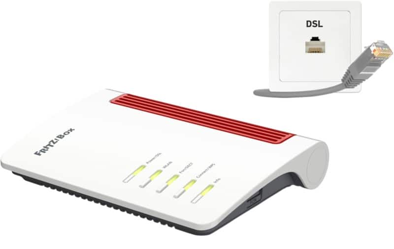 FRITZ!Box 7510 Draadloos Router Gigabit Ethernet Single-band (2,4 GHz) Wit