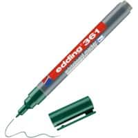 Marqueur pour tableau blanc edding E-361 Vert Pointe ogive 1 mm